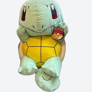 Pokemon Squirtle Plush - Light Green & Yellow